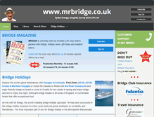 Tablet Screenshot of mrbridge.co.uk